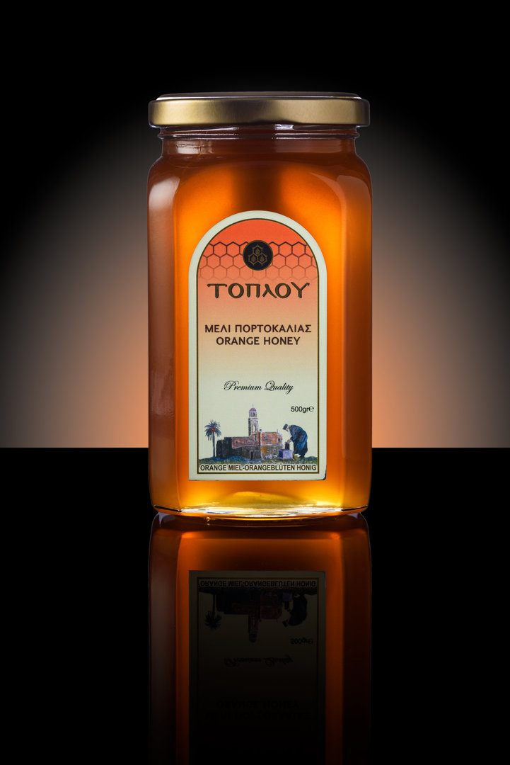 Orangen Honig aus Kreta - 500g - Toplou