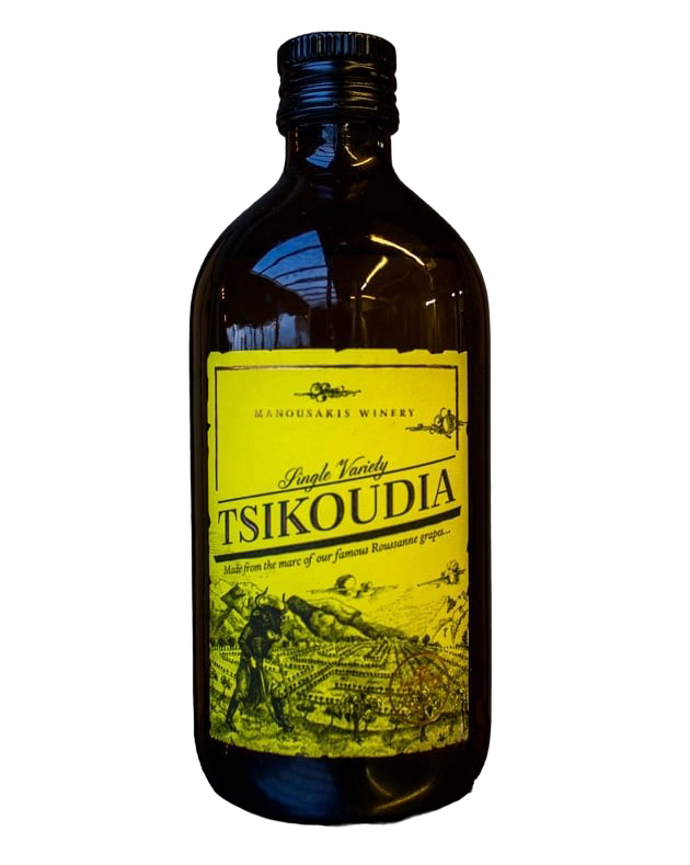 Original Tsikoudia aus Kreta 0,5 Liter