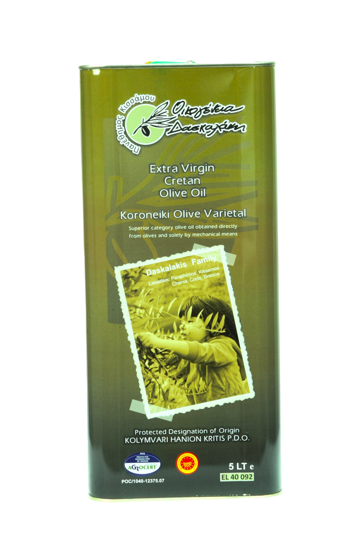 5-Liter Kanister Daskalakis Olivenöl -ungefiltert-