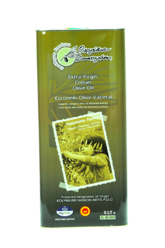 5-Liter Kanister Daskalakis Olivenöl -ungefiltert-