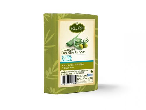 Olivenseife Aloe-Duft 100g
