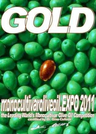 Gold bei Monocultivar 2011 - einem Wettbewerb für sortenreine Olivenöle\\n\\n02.05.2015 11:57